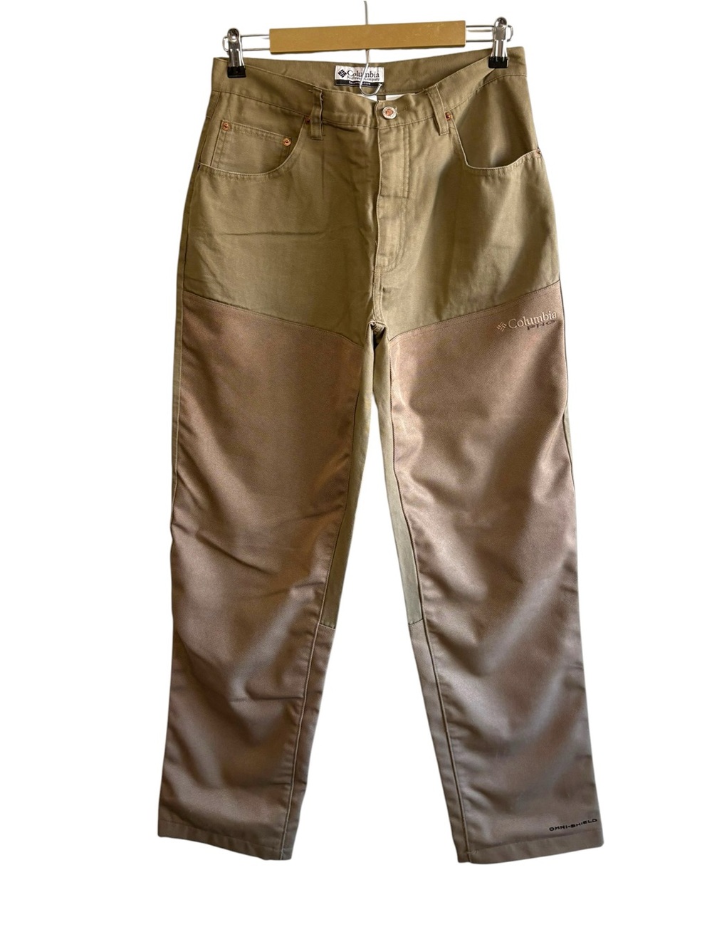 Columbia PHG Men’s 32 Sage Green Tan Hunting Pants Outdoor Workwear Hiking